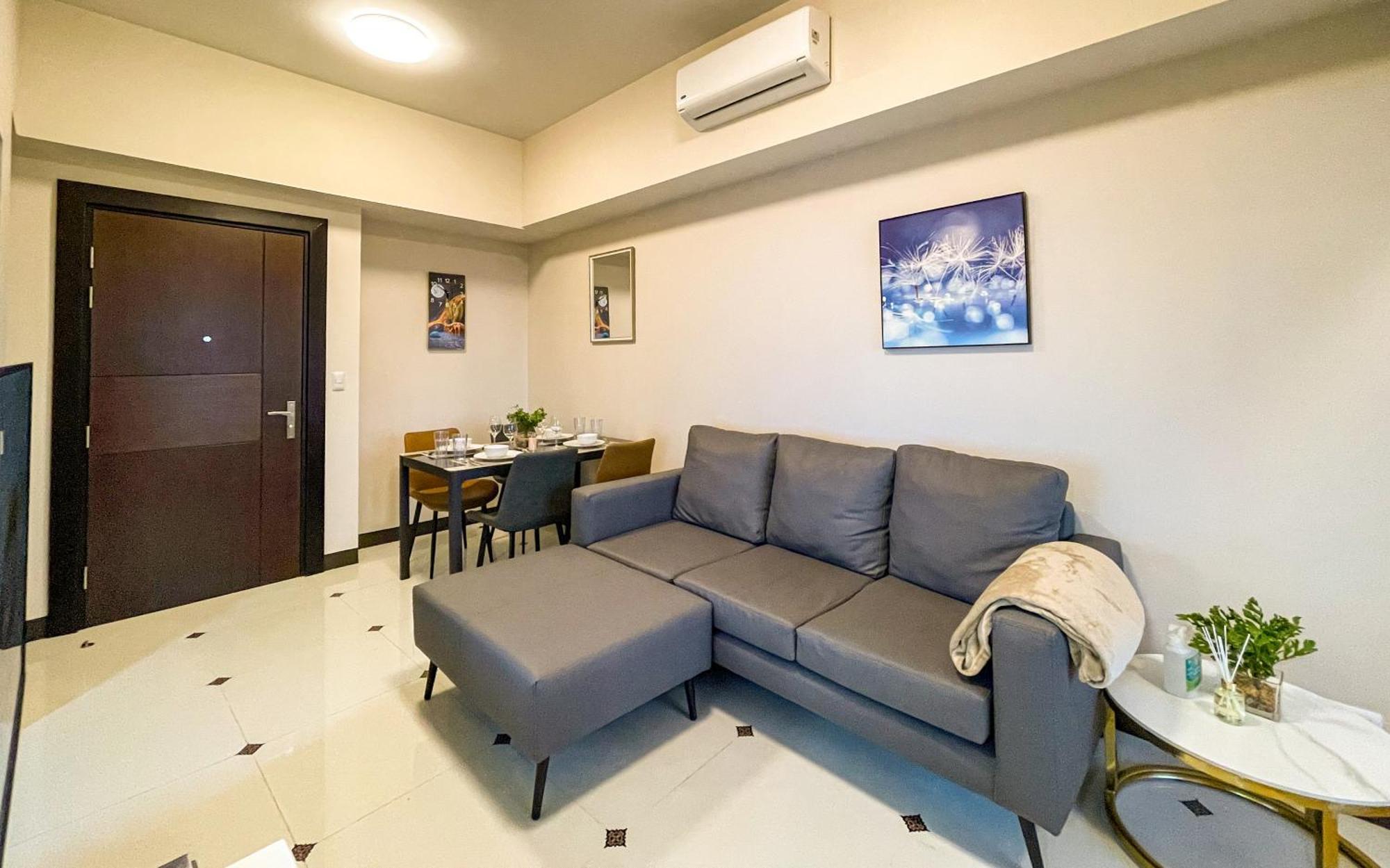 Cityscape View 2Br In Uptown Bgc W 200Mbps Wifi Taguig Kültér fotó