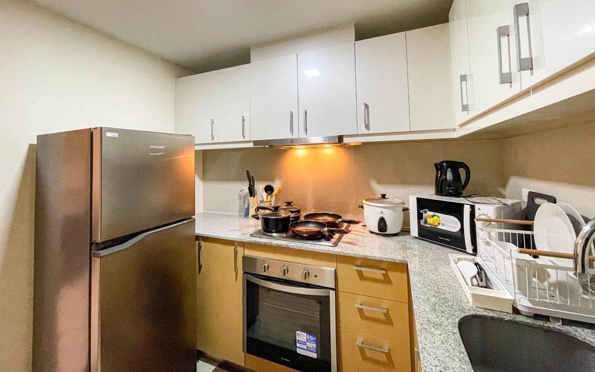 Cityscape View 2Br In Uptown Bgc W 200Mbps Wifi Taguig Kültér fotó